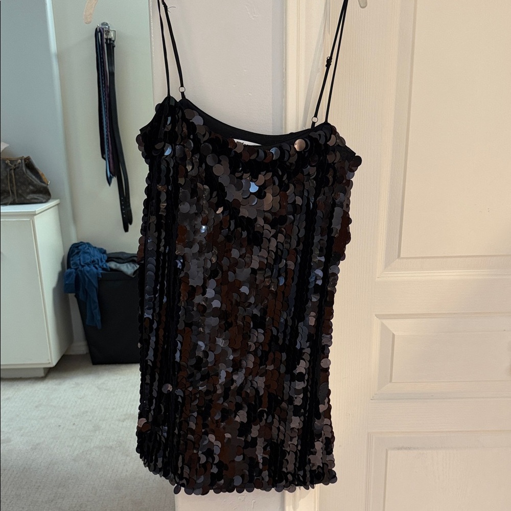Reformation Elegant Black Dress